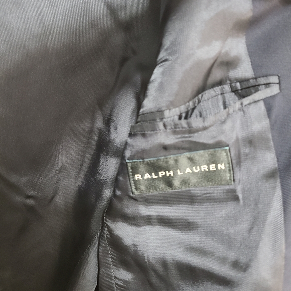 Ralph Lauren Black Label Navy Blue 2 Button Blazer - NO SIZE - Picture 7 of 9